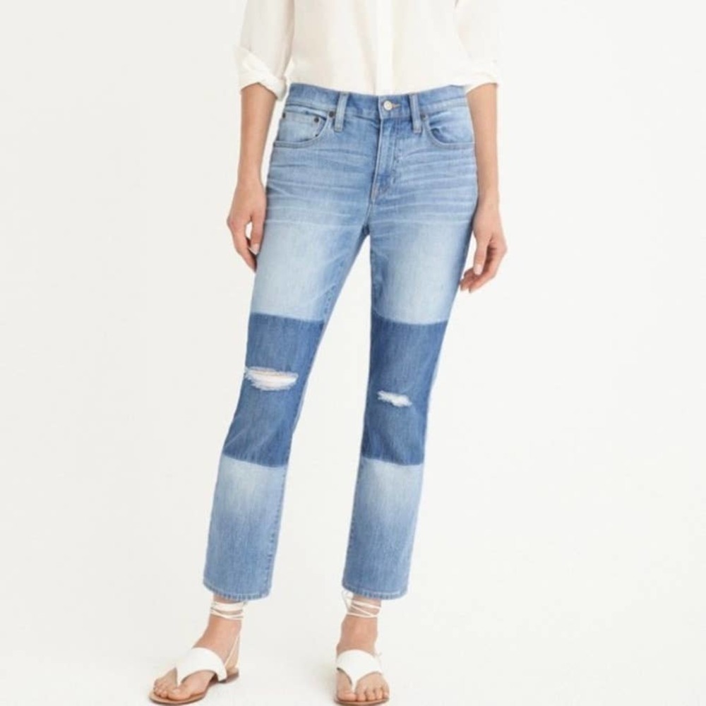 J crew broken in slim boyfriend jean